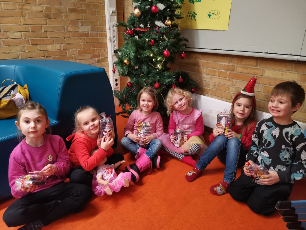Mikołajki w oddziale dziecięcym naszej szkoły