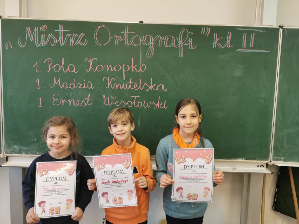Szkolny Konkurs „Mistrz Ortografii”